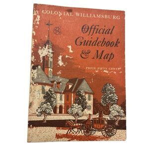 Jamestown Williamsburg Virginia Booklet 1968 - Paperback 6th Edition